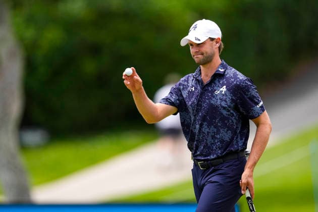 June 6, 2026, Cadiz, Cadiz, SPAIN: Thomas Detry of Aces team in action during day three of the LIV Golf Andalucia at Golf Club Royal of Valderrama on June 6, 2026 in Cadiz, Spain. LIV Golf Andalucia 2026 - Day Three  - ZUMAa181 20260606_zaa_a181_024 Copyright: xJoaquoÂ­NxCorcherox