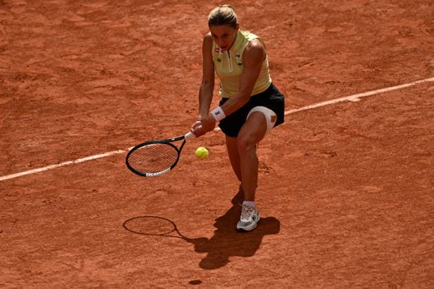 2026 French Open (Roland-Garros) - Women s singles final PARIS, FRANCE - JUNE 06: Maja Chwalinska of Poland in action against Mirra Andreeva (not seen) during the women s final singles match on day 14 of the French Open tennis tournament on Court Philippe-Chatrier at the Roland-Garros Complex in Paris, France on June 6, 2026. Burak Akbulut Anadolu Paris France. Editorial use only. Please get in touch for any other usage.  Copyright: x2026xAnadoluxBurakxAkbulutx