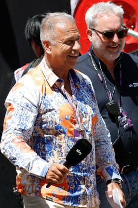 06.06.2026, xrarjax, Motorsport FIA Formel 1, Großer Preis von Monaco 2025 v.l. Kai Ebel (RTL) (FIA REGULATIONS PROHIBIT ANY USE OF PHOTOGRAPHS as IMAGE SEQUENCES and or QUASI-VIDEO) Monte Carlo