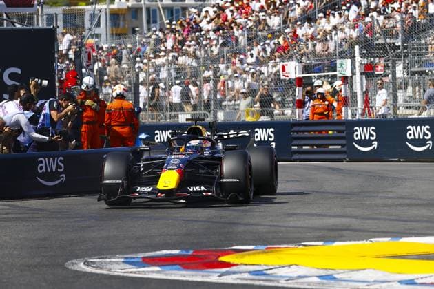 MONACO - Max Verstappen (Red Bull Racing) during qualifying at the Circuit de Monaco ahead of the Monaco Grand Prix. SEM VAN DER WAL ANP xVIxANPxSportx xxANPxIVx 560282306 originalFilename: 560282306.jpg