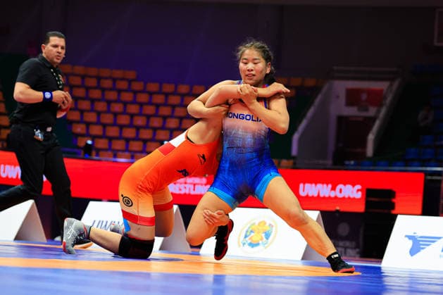 Wrestling Ranking Series Ulaanbaatar Open 55kg WW - Hansika Lamba (IND) df. Ariunzaya Odonchimeg (MGL)