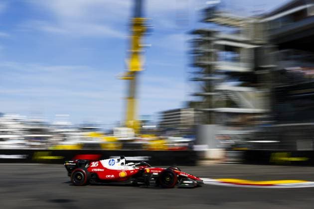 MONACO - Charles Leclerc (Ferrari) during qualifying at the Circuit de Monaco ahead of the Monaco Grand Prix. SEM VAN DER WAL ANP xVIxANPxSportx xxANPxIVx 560282650 originalFilename: 560282650.jpg