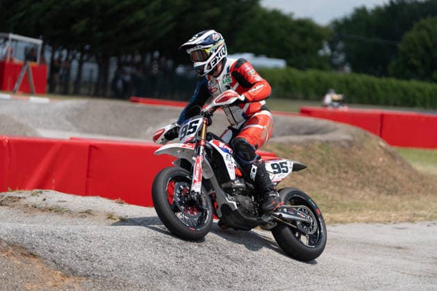 IPA85395687 - Ulman Jan (CZE) - Fantic - Two4Two Fantic Racing during FIM Supermoto World Championship, WM, Weltmeisterschaft 2026 - Grand Prix of Piemonte, Supermoto race in Busca, Italy, June 06 2026  Copyright: xSilvanoxMarcoxCesario IPAxSportx xx 85395687