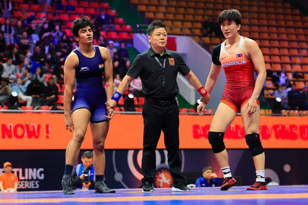 Wrestling Ranking Series Ulaanbaatar Open 65kg WW - Enkhjin Tuvshinjargal (MGL) df. Pulkit Pulkit (IND)