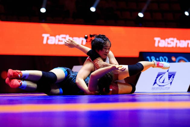 Wrestling Ranking Series Ulaanbaatar Open 65kg WW - Hyon Gyong Mun (PRK) df. Shuai Zhang (CHN)