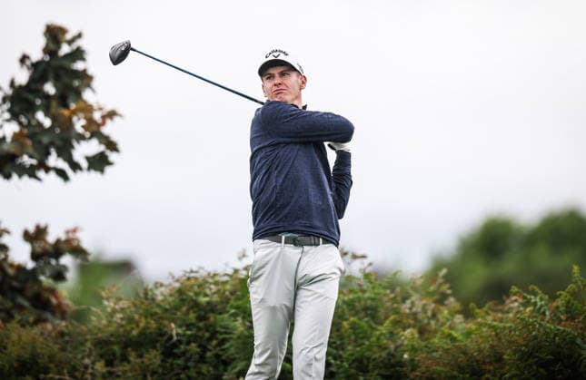 REPRO FREE *PRESS RELEASE NO REPRODUCTION FEE* EDITORIAL USE ONLY Connacht Men s Open Stroke Play Championship, Galway Golf Club, Galway 6 6 2026 James Walsh James Walsh 6 6 2026  Copyright: x INPHO TomxMaherx RDR_7259