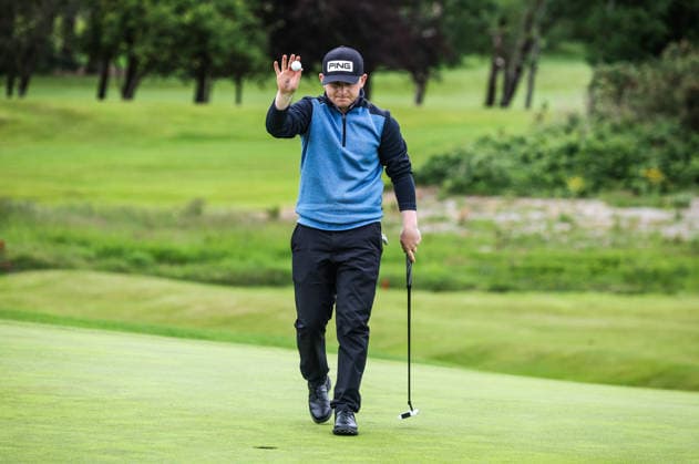 REPRO FREE *PRESS RELEASE NO REPRODUCTION FEE* EDITORIAL USE ONLY Connacht Men s Open Stroke Play Championship, Galway Golf Club, Galway 6 6 2026 David Kitt after winning the Championship David Kitt after winning the Championship 6 6 2026  Copyright: x INPHO TomxMaherx RDR_7454
