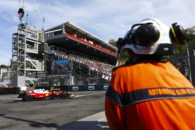 MONACO - Charles Leclerc (Ferrari) during qualifying at the Circuit de Monaco ahead of the Monaco Grand Prix. SEM VAN DER WAL ANP xVIxANPxSportx xxANPxIVx 560283333 originalFilename: 560283333.jpg