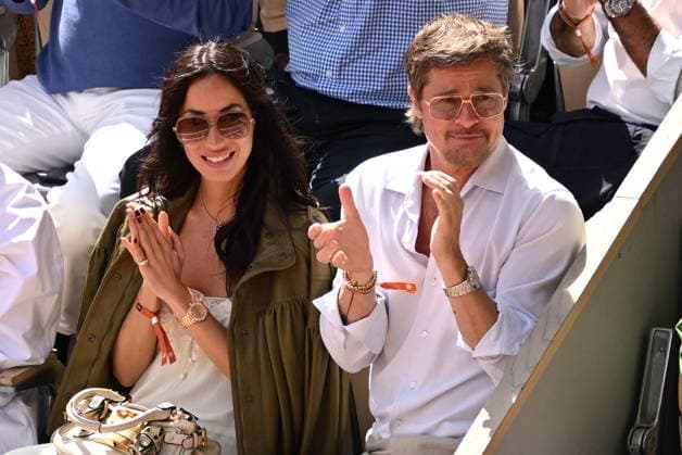2026 French Open (Roland-Garros) - Women s singles final PARIS, FRANCE - JUNE 06: Ines de Ramon and Brad Pitt the women s final singles match on day 14 of the French Open tennis tournament on Court Philippe-Chatrier at the Roland-Garros Complex in Paris, France on June 6, 2026. Burak Akbulut Anadolu Paris France. Editorial use only. Please get in touch for any other usage.  Copyright: x2026xAnadoluxBurakxAkbulutx