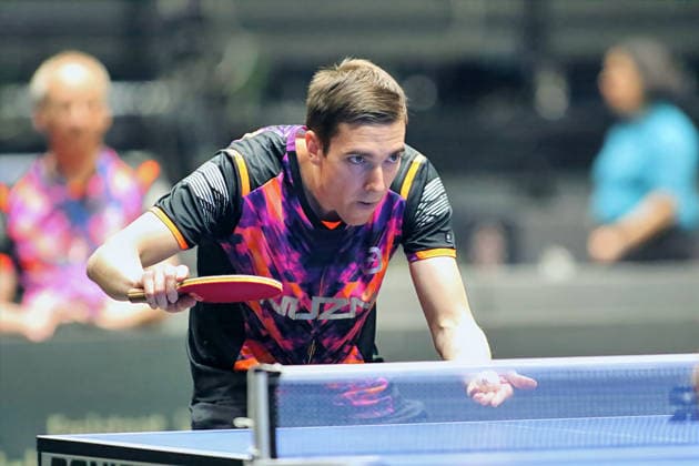 Florian Bluhm GER Erfurt TT Finals 2026 Deutsche Meisterschaft, Tischtennis Messehalle Erfurt 06.06.2026. GER Erfurt TT Finals 2026 Deutsche Meisterschaft, Tischtennis Messehalle Erfurt 06.06.2026 Thueringen Deutsche Meiterschaft 06.06.2026 Erfurt Copyright: xEibner-Pressefoto JoergxHirschx EP_JHH