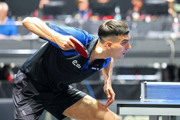 Anca Vladimir GER Erfurt TT Finals 2026 Deutsche Meisterschaft, Tischtennis Messehalle Erfurt 06.06.2026. GER Erfurt TT Finals 2026 Deutsche Meisterschaft, Tischtennis Messehalle Erfurt 06.06.2026 Thueringen Deutsche Meiterschaft 06.06.2026 Erfurt Copyright: xEibner-Pressefoto JoergxHirschx EP_JHH