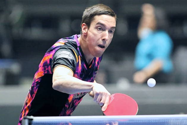 Florian Bluhm GER Erfurt TT Finals 2026 Deutsche Meisterschaft, Tischtennis Messehalle Erfurt 06.06.2026. GER Erfurt TT Finals 2026 Deutsche Meisterschaft, Tischtennis Messehalle Erfurt 06.06.2026 Thueringen Deutsche Meiterschaft 06.06.2026 Erfurt Copyright: xEibner-Pressefoto JoergxHirschx EP_JHH