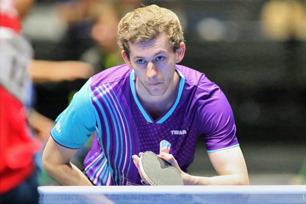 Cedric Meisner GER Erfurt TT Finals 2026 Deutsche Meisterschaft, Tischtennis Messehalle Erfurt 06.06.2026. GER Erfurt TT Finals 2026 Deutsche Meisterschaft, Tischtennis Messehalle Erfurt 06.06.2026 Thueringen Deutsche Meiterschaft 06.06.2026 Erfurt Copyright: xEibner-Pressefoto JoergxHirschx EP_JHH
