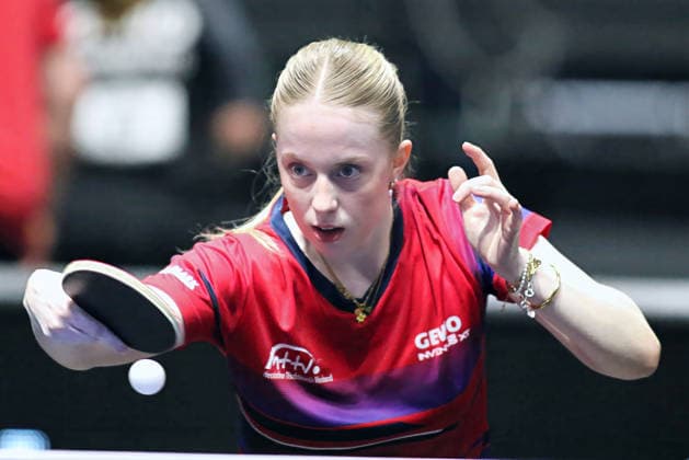 Josephina Neumann GER Erfurt TT Finals 2026 Deutsche Meisterschaft, Tischtennis Messehalle Erfurt 06.06.2026. GER Erfurt TT Finals 2026 Deutsche Meisterschaft, Tischtennis Messehalle Erfurt 06.06.2026 Thueringen Deutsche Meiterschaft 06.06.2026 Erfurt Copyright: xEibner-Pressefoto JoergxHirschx EP_JHH