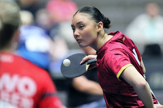 Elisa Nguyen GER Erfurt TT Finals 2026 Deutsche Meisterschaft, Tischtennis Messehalle Erfurt 06.06.2026. GER Erfurt TT Finals 2026 Deutsche Meisterschaft, Tischtennis Messehalle Erfurt 06.06.2026 Thueringen Deutsche Meiterschaft 06.06.2026 Erfurt Copyright: xEibner-Pressefoto JoergxHirschx EP_JHH