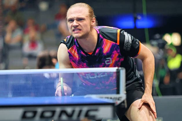 Lukas Bosbach GER Erfurt TT Finals 2026 Deutsche Meisterschaft, Tischtennis Messehalle Erfurt 06.06.2026. GER Erfurt TT Finals 2026 Deutsche Meisterschaft, Tischtennis Messehalle Erfurt 06.06.2026 Thueringen Deutsche Meiterschaft 06.06.2026 Erfurt Copyright: xEibner-Pressefoto JoergxHirschx EP_JHH
