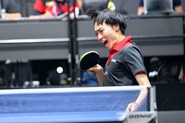 Jia Yuan Zhang GER Erfurt TT Finals 2026 Deutsche Meisterschaft, Tischtennis Messehalle Erfurt 06.06.2026. GER Erfurt TT Finals 2026 Deutsche Meisterschaft, Tischtennis Messehalle Erfurt 06.06.2026 Thueringen Deutsche Meiterschaft 06.06.2026 Erfurt Copyright: xEibner-Pressefoto JoergxHirschx EP_JHH
