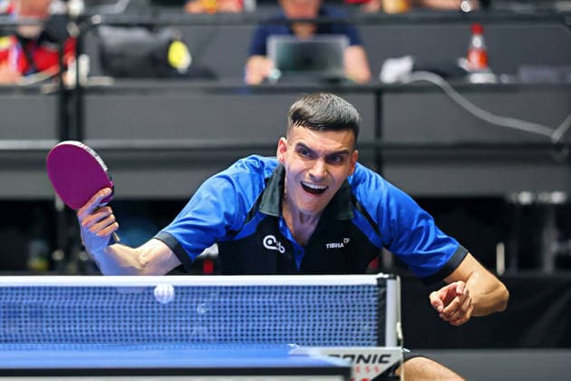Vladimir Anca GER Erfurt TT Finals 2026 Deutsche Meisterschaft, Tischtennis Messehalle Erfurt 06.06.2026. GER Erfurt TT Finals 2026 Deutsche Meisterschaft, Tischtennis Messehalle Erfurt 06.06.2026 Thueringen Deutsche Meiterschaft 06.06.2026 Erfurt Copyright: xEibner-Pressefoto JoergxHirschx EP_JHH