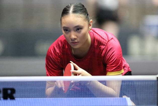 Elisa Nguyen GER Erfurt TT Finals 2026 Deutsche Meisterschaft, Tischtennis Messehalle Erfurt 06.06.2026. GER Erfurt TT Finals 2026 Deutsche Meisterschaft, Tischtennis Messehalle Erfurt 06.06.2026 Thueringen Deutsche Meiterschaft 06.06.2026 Erfurt Copyright: xEibner-Pressefoto JoergxHirschx EP_JHH