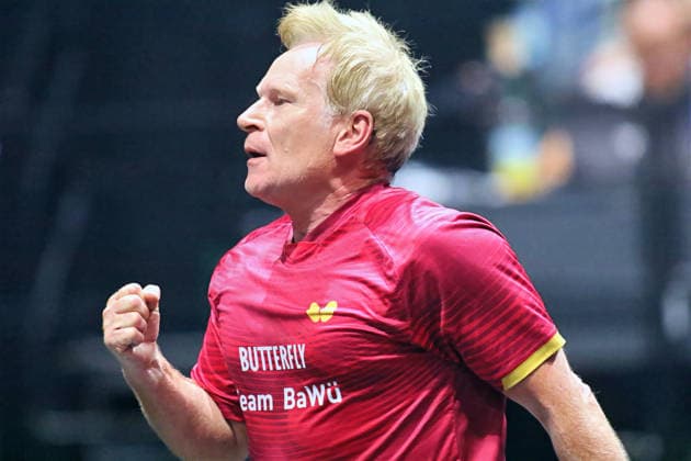 Torben Wosik im Jubel GER Erfurt TT Finals 2026 Deutsche Meisterschaft, Tischtennis Messehalle Erfurt 06.06.2026. GER Erfurt TT Finals 2026 Deutsche Meisterschaft, Tischtennis Messehalle Erfurt 06.06.2026 Thueringen Deutsche Meiterschaft 06.06.2026 Erfurt Copyright: xEibner-Pressefoto JoergxHirschx EP_JHH