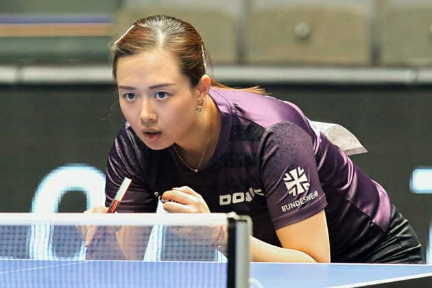 Yuan Wan GER Erfurt TT Finals 2026 Deutsche Meisterschaft, Tischtennis Messehalle Erfurt 06.06.2026. GER Erfurt TT Finals 2026 Deutsche Meisterschaft, Tischtennis Messehalle Erfurt 06.06.2026 Thueringen Deutsche Meiterschaft 06.06.2026 Erfurt Copyright: xEibner-Pressefoto JoergxHirschx EP_JHH