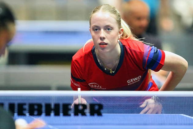 Josephina Neumann GER Erfurt TT Finals 2026 Deutsche Meisterschaft, Tischtennis Messehalle Erfurt 06.06.2026. GER Erfurt TT Finals 2026 Deutsche Meisterschaft, Tischtennis Messehalle Erfurt 06.06.2026 Thueringen Deutsche Meiterschaft 06.06.2026 Erfurt Copyright: xEibner-Pressefoto JoergxHirschx EP_JHH