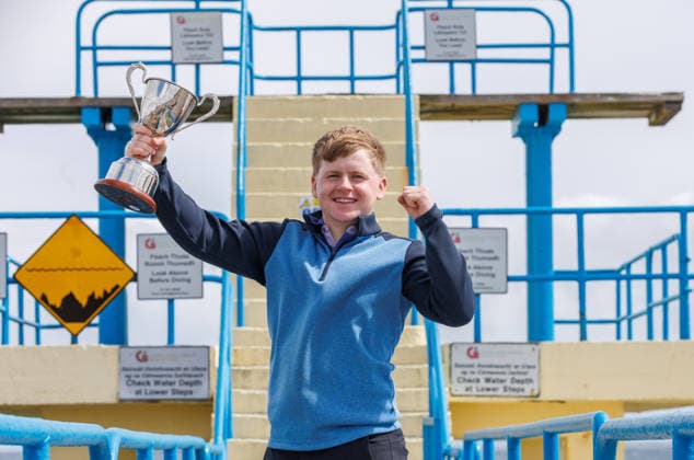 REPRO FREE *PRESS RELEASE NO REPRODUCTION FEE* EDITORIAL USE ONLY Connacht Men s Open Stroke Play Championship, Galway Golf Club, Galway 6 6 2026 David Kitt celebrates with the trophy David Kitt celebrates with the trophy 6 6 2026  Copyright: x INPHO TomxMaherx RDR_7939