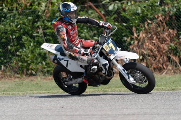 Motori - Supermoto - FIM Supermoto World Championship, WM, Weltmeisterschaft 2026 - Grand Prix of Piedmont Photo by IPA ABACAPRESS.COM85395691 - Kovalov Yevsevii (UKR) - Husqvarna during FIM Supermoto World Championship 2026 - Grand Prix of Piemonte, Supermoto race in Busca, Italy, June 06 2026 Busca Italy  Copyright: xIPAxSport ABACAx