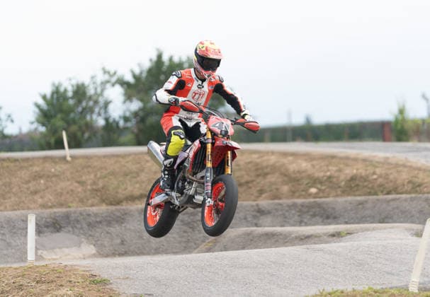 Motori - Supermoto - FIM Supermoto World Championship, WM, Weltmeisterschaft 2026 - Grand Prix of Piedmont Photo by IPA ABACAPRESS.COM85395642 - Schmidt Marc Reiner (GER) - Ducati - Team Eleven during FIM Supermoto World Championship 2026 - Grand Prix of Piemonte, Supermoto race in Busca, Italy, June 06 2026 Busca Italy  Copyright: xIPAxSport ABACAx