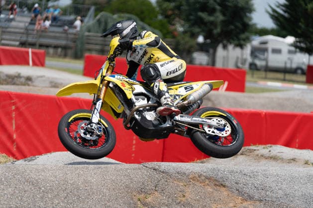 Motori - Supermoto - FIM Supermoto World Championship, WM, Weltmeisterschaft 2026 - Grand Prix of Piedmont Photo by IPA ABACAPRESS.COM85395657 - Pernat Gabin (FRA) - Suzuki - Team Insane-Parts Suzuki during FIM Supermoto World Championship 2026 - Grand Prix of Piemonte, Supermoto race in Busca, Italy, June 06 2026 Busca Italy  Copyright: xIPAxSport ABACAx