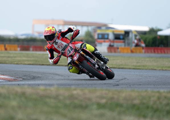 Motori - Supermoto - FIM Supermoto World Championship, WM, Weltmeisterschaft 2026 - Grand Prix of Piedmont Photo by IPA ABACAPRESS.COM85395658 - Schmidt Marc Reiner (GER) - Ducati - Team Eleven during FIM Supermoto World Championship 2026 - Grand Prix of Piemonte, Supermoto race in Busca, Italy, June 06 2026 Busca Italy  Copyright: xIPAxSport ABACAx