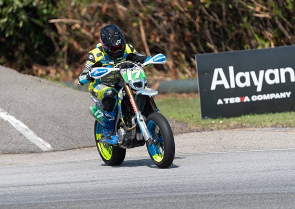 Motori - Supermoto - FIM Supermoto World Championship, WM, Weltmeisterschaft 2026 - Grand Prix of Piedmont Photo by IPA ABACAPRESS.COM85395645 - Dias David (POR) - TM during FIM Supermoto World Championship 2026 - Grand Prix of Piemonte, Supermoto race in Busca, Italy, June 06 2026 Busca Italy  Copyright: xIPAxSport ABACAx