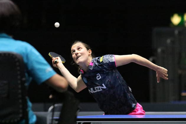 Sabine Winter GER Erfurt TT Finals 2026 Deutsche Meisterschaft, Tischtennis Messehalle Erfurt 06.06.2026. GER Erfurt TT Finals 2026 Deutsche Meisterschaft, Tischtennis Messehalle Erfurt 06.06.2026 Thueringen Deutsche Meiterschaft 06.06.2026 Erfurt Copyright: xEibner-Pressefoto JoergxHirschx EP_JHH