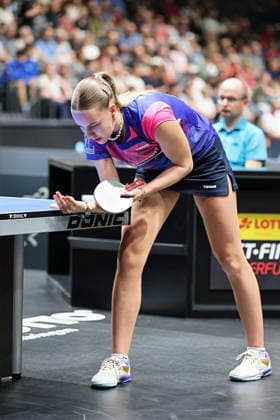 Annett Kaufmann GER Erfurt TT Finals 2026 Deutsche Meisterschaft, Tischtennis Messehalle Erfurt 06.06.2026. GER Erfurt TT Finals 2026 Deutsche Meisterschaft, Tischtennis Messehalle Erfurt 06.06.2026 Thueringen Deutsche Meiterschaft 06.06.2026 Erfurt Copyright: xEibner-Pressefoto JoergxHirschx EP_JHH