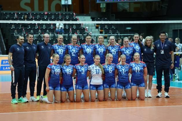 06.June. 2026 – Volleyball – CEV Volleyball European League 2026 - Women ,ICELAND vs SLOVAKIA team Iceland Lower Austria Lower Austria , AUSTRIA – Multiversum Schwechat Multiversum Schwechat AUSTRIA