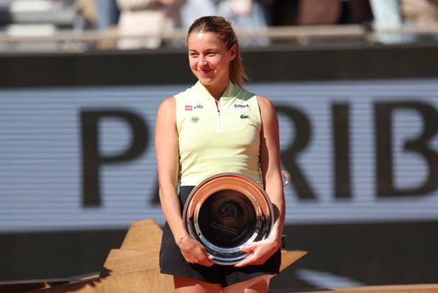 RECORD DATE NOT STATED ROLAND GARROS 2026 Thierry Larret MAXPPP - PARIS (75) Thierry Larret Maxppp. Tennis. Roland Garros 2026. Internationaux de France de tennis. Stade Roland Garros, Paris (75). Le 6 Juin. Court Philippe CHATRIER : Finale Femmes. Maja CHWALINSKA (POL) vs Mirra ANDREEVA (RUS). PARIS (75) PARIS ILE DE FRANCE FRANCE  Copyright: xMAXPPPxThierryxLarretx TLR202606069237 TLR202606069237