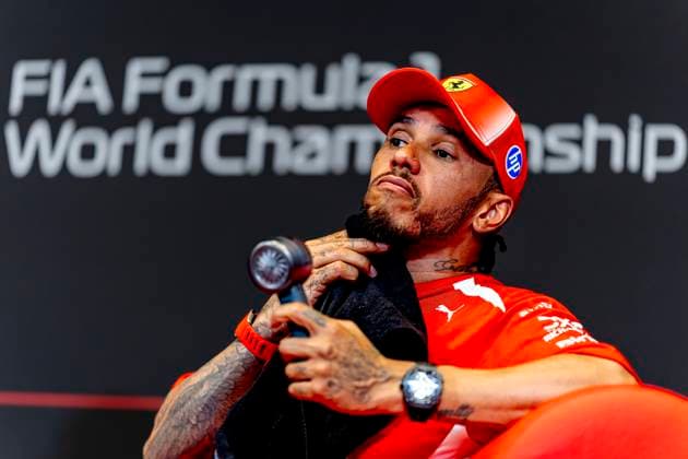 MONACO - Formula 1 driver Lewis Hamilton of Scuderia Ferrari HP third in qualifying during the Formula 1 Monaco Grand Prix at the Monaco Street Circuit on June 6, 2026 in Monaco, Monaco. (Photo by DeFodi Images) -