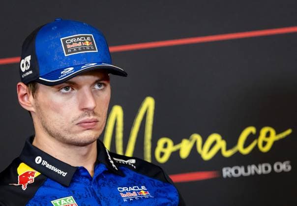 MONACO - Max Verstappen (Red Bull Racing) during a press conference, PK, Pressekonferenz following qualifying at the Circuit de Monaco ahead of the Monaco Grand Prix. ANP SEM VAN DER WAL xVIxANPxSportx xxANPxIVx 560289199 originalFilename: 560289199.jpg