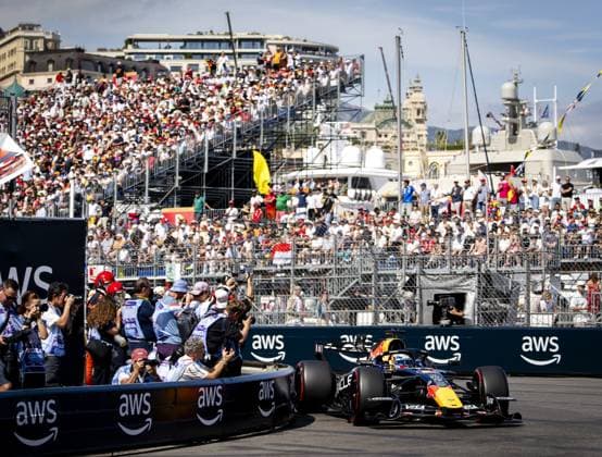 MONACO - Max Verstappen (Red Bull Racing) during qualifying at the Circuit de Monaco ahead of the Monaco Grand Prix. ANP SEM VAN DER WAL xVIxANPxSportx xxANPxIVx 560289641 originalFilename: 560289641.jpg