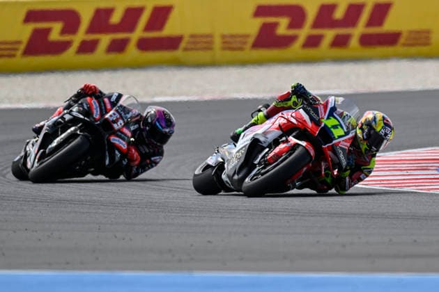 MOTO - MOTO GP - HUNGARY GRAND PRIX 2026 11 MOREIRA Diogo (bra), Pro Honda LCR, Honda RC213V, action 89 MARTIN Jorge (spa), Aprilia Racing, Aprilia RS-GP26, action during the 2026 MotoGP Grand Prix of Hungary , on Balaton Park circuit, from June 5 to 7, in Hungary - Balaton ParkHungary  Copyright: xGIGIxSOLDANOx