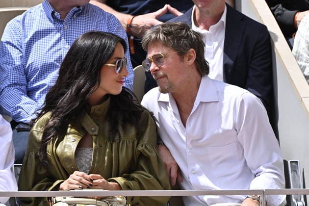 Tennis -Internationaux de France - Roland Garros 2026 - ITF - 06 06 2026 - Tennis -Internationaux de France - Roland Garros 2026 - ITF - 06 06 2026 - Brad Pitt - Usa ParisFrance  Copyright: xChryslenexCaillaud Psnewzx