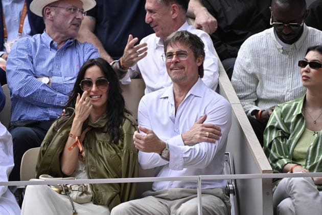 Tennis -Internationaux de France - Roland Garros 2026 - ITF - 06 06 2026 - Tennis -Internationaux de France - Roland Garros 2026 - ITF - 06 06 2026 - Brad Pitt - Usa ParisFrance  Copyright: xChryslenexCaillaud Psnewzx