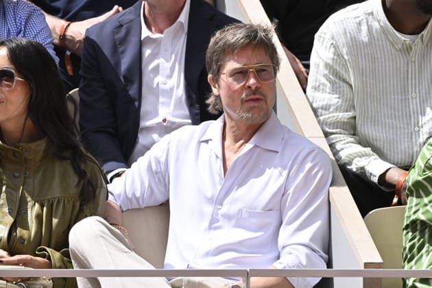 Tennis -Internationaux de France - Roland Garros 2026 - ITF - 06 06 2026 - Tennis -Internationaux de France - Roland Garros 2026 - ITF - 06 06 2026 - Brad Pitt - Usa ParisFrance  Copyright: xChryslenexCaillaud Psnewzx