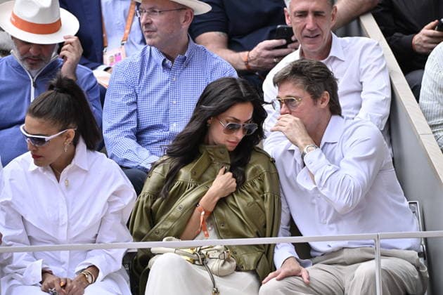Tennis -Internationaux de France - Roland Garros 2026 - ITF - 06 06 2026 - Tennis -Internationaux de France - Roland Garros 2026 - ITF - 06 06 2026 - Brad Pitt - Usa ParisFrance  Copyright: xChryslenexCaillaud Psnewzx
