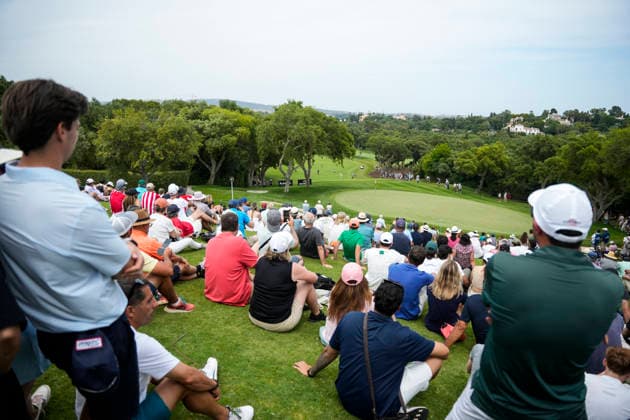 June 6, 2026, Cadiz, Cadiz, SPAIN: General view during day three of the LIV Golf Andalucia at Golf Club Royal of Valderrama on June 6, 2026 in Cadiz, Spain. LIV Golf Andalucia 2026 - Day Three  - ZUMAa181 20260606_zaa_a181_039 Copyright: xJoaquoÂ­NxCorcherox