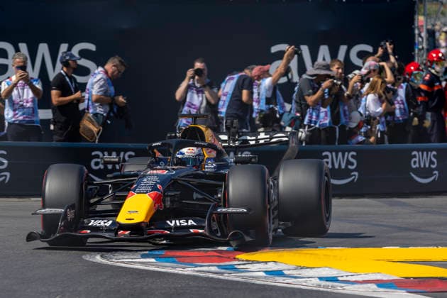 RECORD DATE NOT STATED 6th June 2026: Circuit de Monaco, Monaco: Formula One Monaco Grand Prix, Qualifying Day; Max Verstappen in his Oracle Red Bull Racing Red Bull Racing-Red Bull Ford RB22 Red Bull Ford DM01 during qualifying TimxWilliams