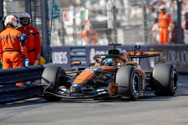 RECORD DATE NOT STATED 6th June 2026: Circuit de Monaco, Monaco: Formula One Monaco Grand Prix, Qualifying Day; Oscar Piastri in his McLaren Mastercard F1 Team McLaren-Mercedes MCL40 Mercedes-AMG F1 M17 during qualifying TimxWilliams