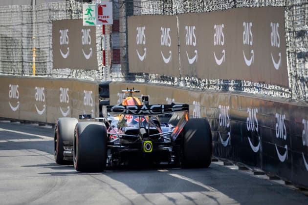 RECORD DATE NOT STATED 6th June 2026: Circuit de Monaco, Monaco: Formula One Monaco Grand Prix, Qualifying Day; Max Verstappen in his Oracle Red Bull Racing Red Bull Racing-Red Bull Ford RB22 Red Bull Ford DM01 gets close to the wall during qualifying TimxWilliams