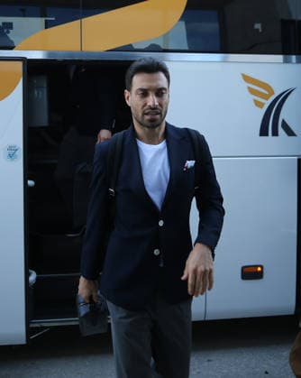 Iran National Football Team departs Antalya for 2026 FIFA World Cup, WM, Weltmeisterschaft, Fussball after training camp ANTALYA, TURKIYE - JUNE 6: Shojae Khalilzadeh of Iran arrives CIP Terminal at Antalya Airport before departing for Tijuana, Mexico as part of Iranian national soccer team s preparations for the 2026 FIFA World Cup after completing its training camp in Antalya, Turkiye on June 6, 2026. Fatih Hepokur Anadolu Antalya Turkey. Editorial use only. Please get in touch for any other usage.  Copyright: x2026xAnadoluxFatihxHepokurx