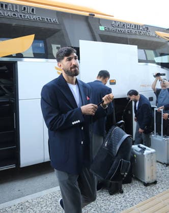 Iran National Football Team departs Antalya for 2026 FIFA World Cup, WM, Weltmeisterschaft, Fussball after training camp ANTALYA, TURKIYE - JUNE 6: Shahriyar Moghanlou of Iran arrives CIP Terminal at Antalya Airport before departing for Tijuana, Mexico as part of Iranian national soccer team s preparations for the 2026 FIFA World Cup after completing its training camp in Antalya, Turkiye on June 6, 2026.<!--TgQPHd --><!--TgQPHd --> Fatih Hepokur Anadolu Antalya Turkey. Editorial use only. Please get in touch for any other usage.  Copyright: x2026xAnadoluxFatihxHepokurx